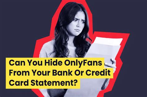 how does onlyfans show up on bank statement|How Does OnlyFans Show Up On Credit Card。